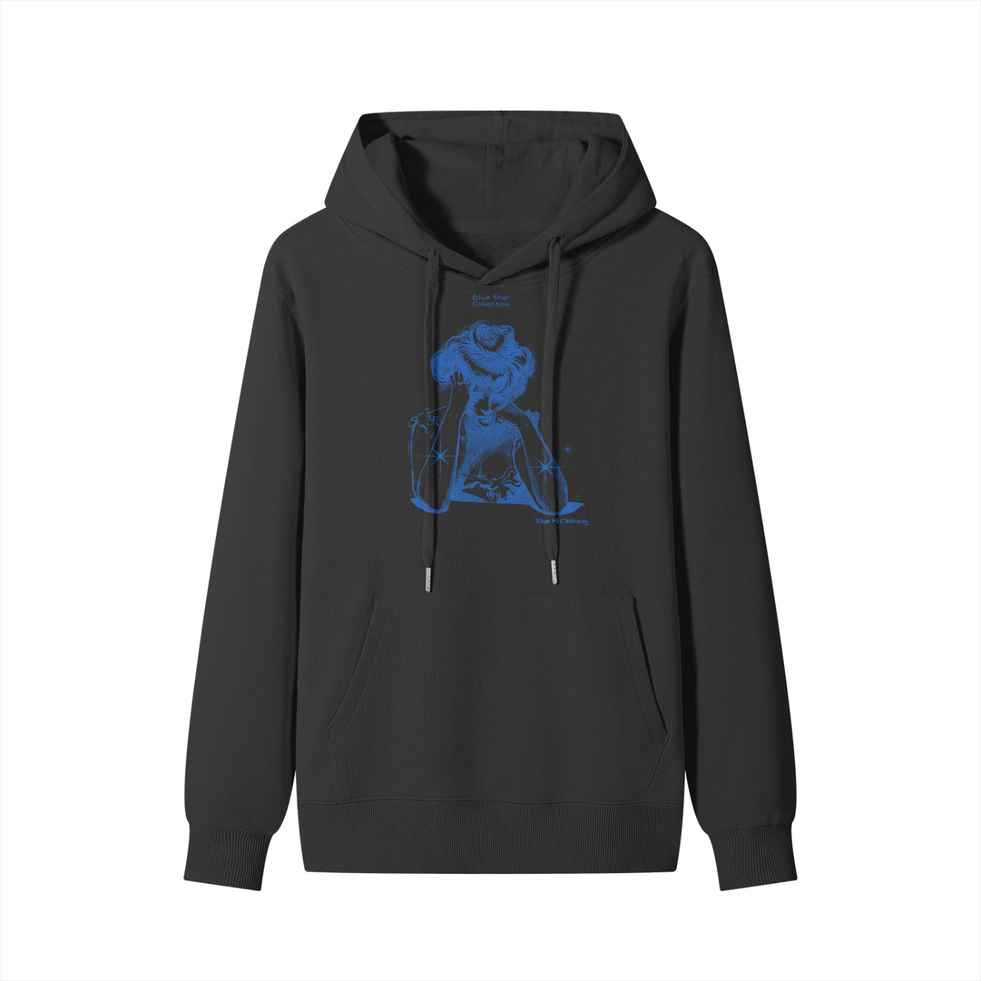 Blue Star ,New ,Outerwear ,Hoodie ,pullover hoodie ,cotton hoodie ,graphic hoodie ,streetwear ,hooded shirt