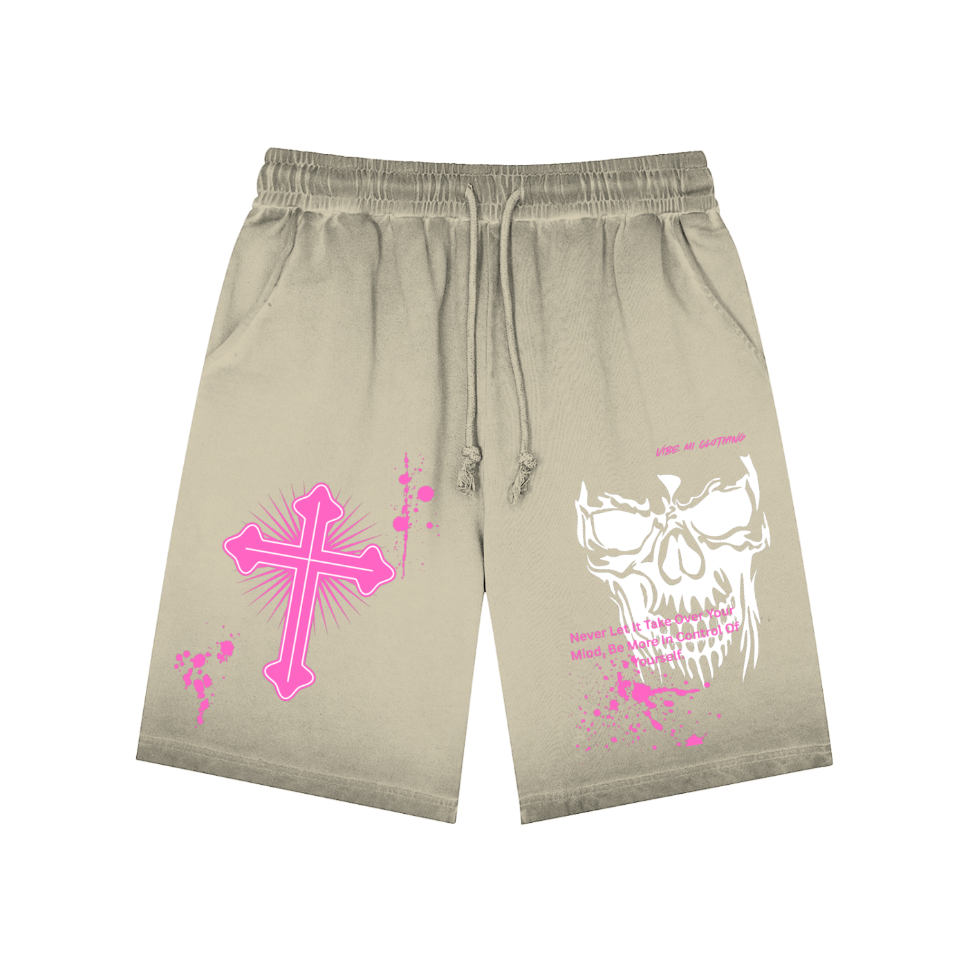 Legwear ,New ,Shorts ,Men's shorts,Unisex shorts ,graphic shorts ,Skull ,cross ,sweat shorts