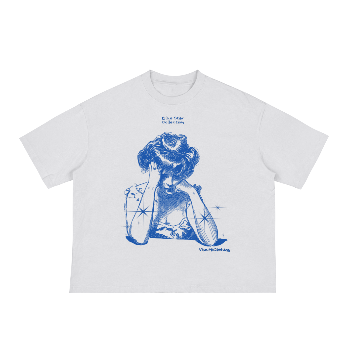 Blue Star ,New ,Shirts ,Boxy t-shirt ,graphic t-shirt ,oversized t-shirt ,streetwear ,cotton t-shirt ,casual t-shirt ,t-shirt