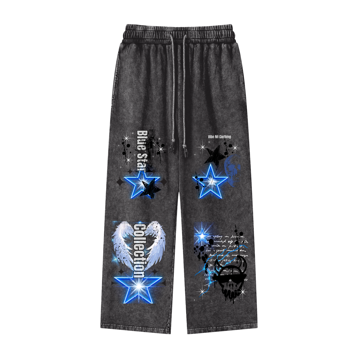 Blue Star,New,Legwear,Vintage wash pant,sweatpants ,streetwear ,graphic sweatpants ,joggers ,comfort pant,acid wash