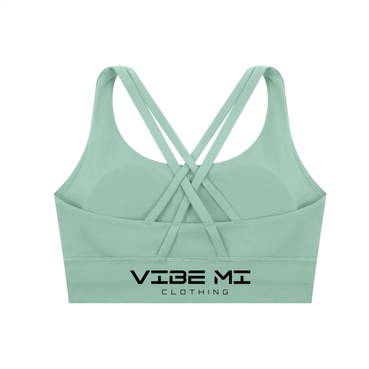 Vibe Mi Strappy Criss-Cross Sports Bra