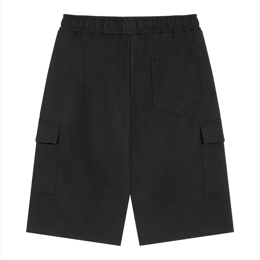 Vibe Mi Clothing Unisex Drawstring Cargo Shorts