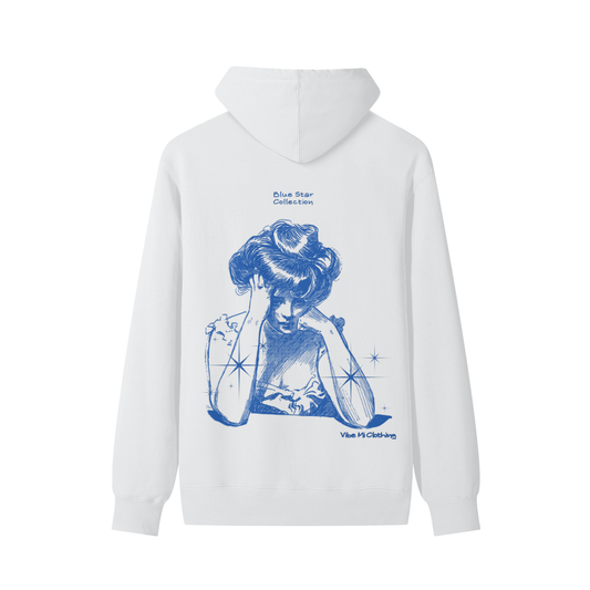 Blue Star ,New ,Outerwear ,Hoodie ,pullover hoodie ,cotton hoodie ,graphic hoodie ,streetwear ,hooded shirt