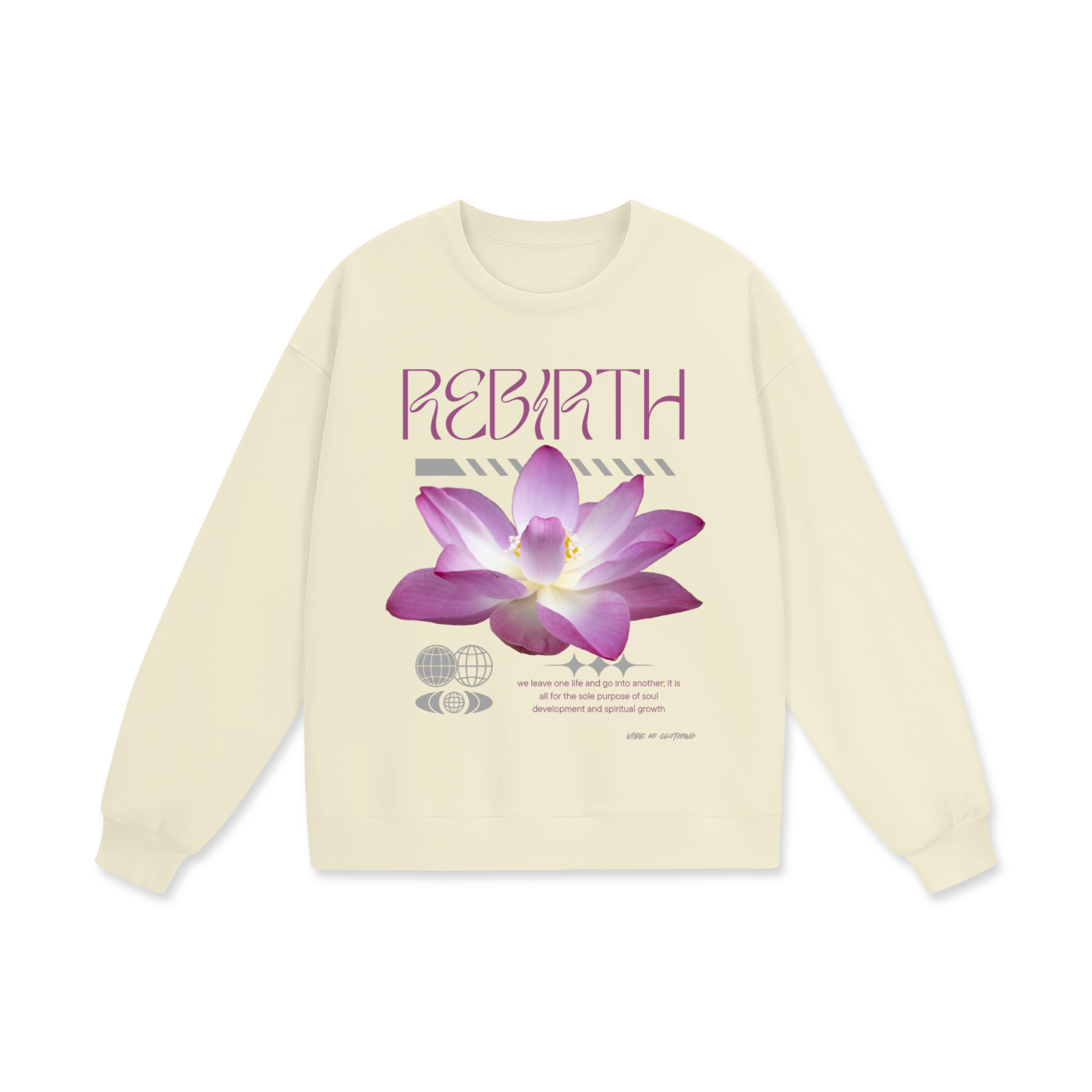 rebirth,New,Outerwear,Sweatshirt,Graphic shirt,Pull over ,Streetwear ,Oversized shirt ,Men's sweatshirt ,Women's sweatshirt