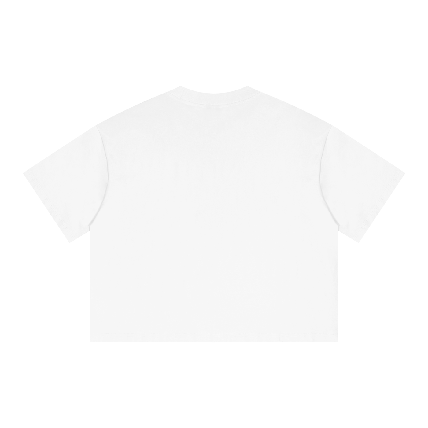 Stay Real Unisex Boxy Drop Shoulder Crop T-Shirt