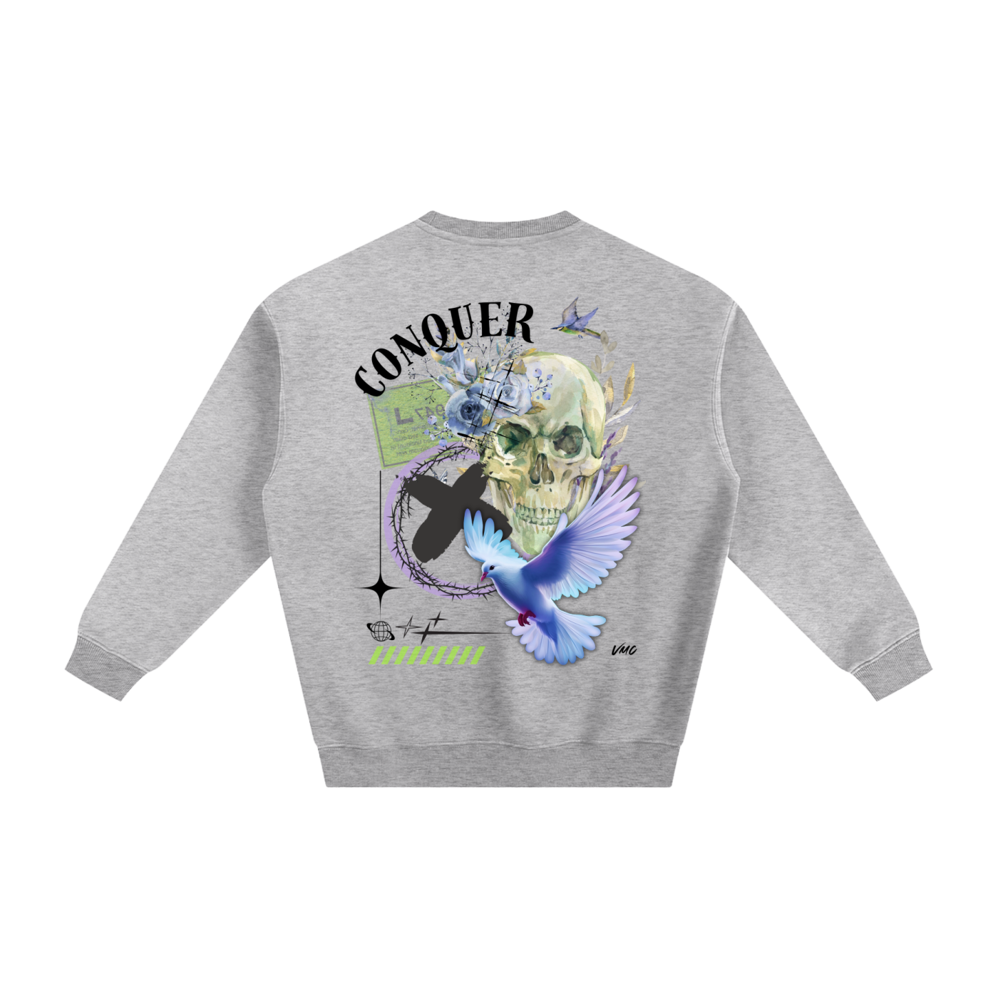 rebirth ,New,Sweatshirt ,streetwear ,oversized shirt ,men's sweatshirt ,women's sweatshirt ,conquer shirt ,graphic shirt ,outerwear