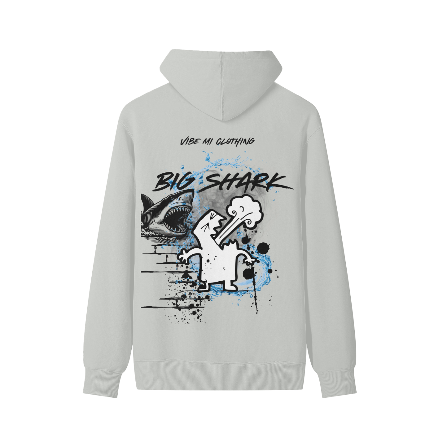 graphic hoodie ,summer ,shark ,Oversize ,Outerwear,hoodies