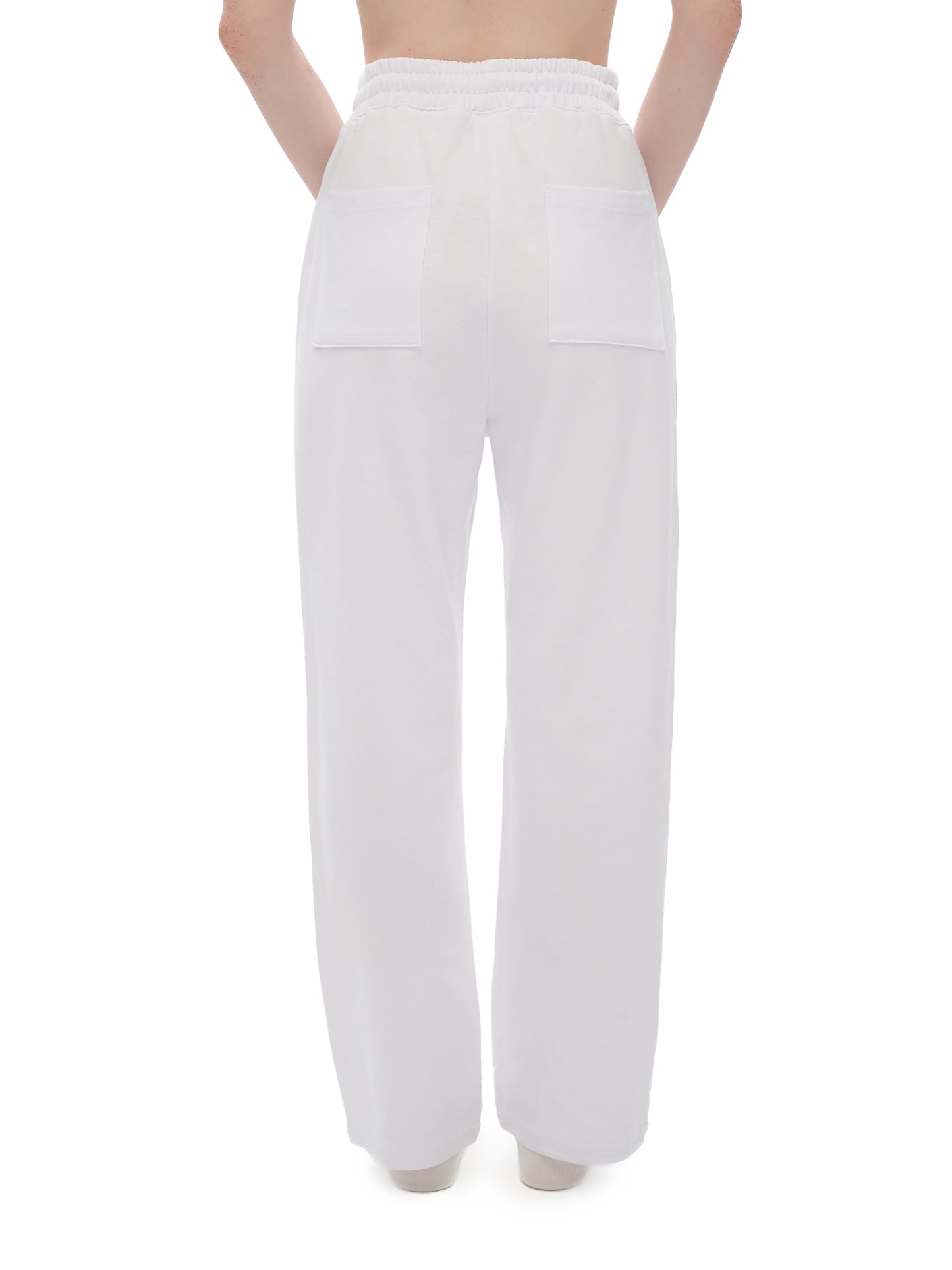 rebirth ,New ,Legwear ,sweatpants ,cotton sweats ,white sweats ,streetwear ,vibe mi clothing ,comfort pants