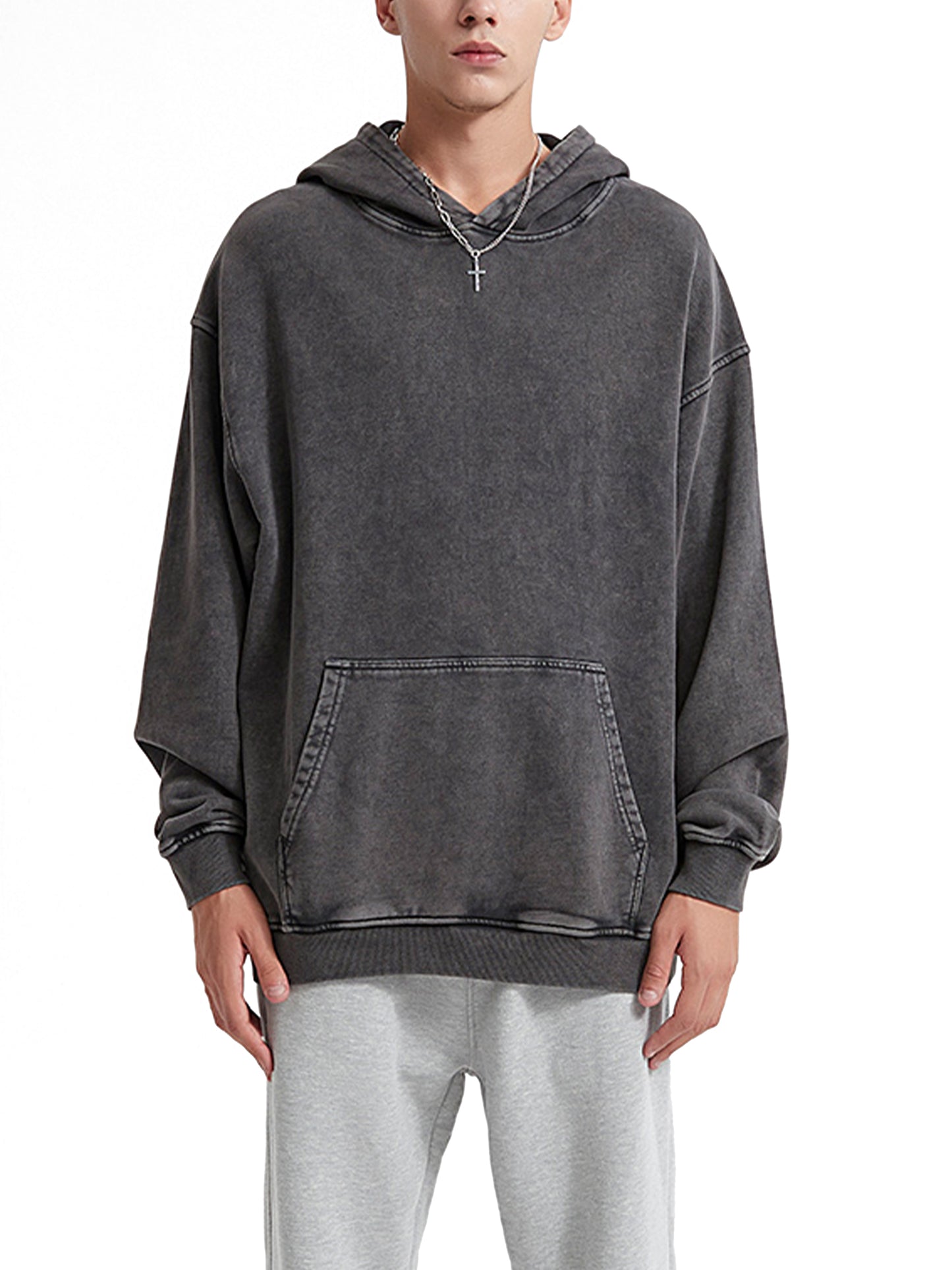Blue Star ,New ,Outerwear ,Hoodie ,Acid wash hoodie ,vintage wash ,graphic hoodie ,men's hoodie ,women's hoodie ,streetwear