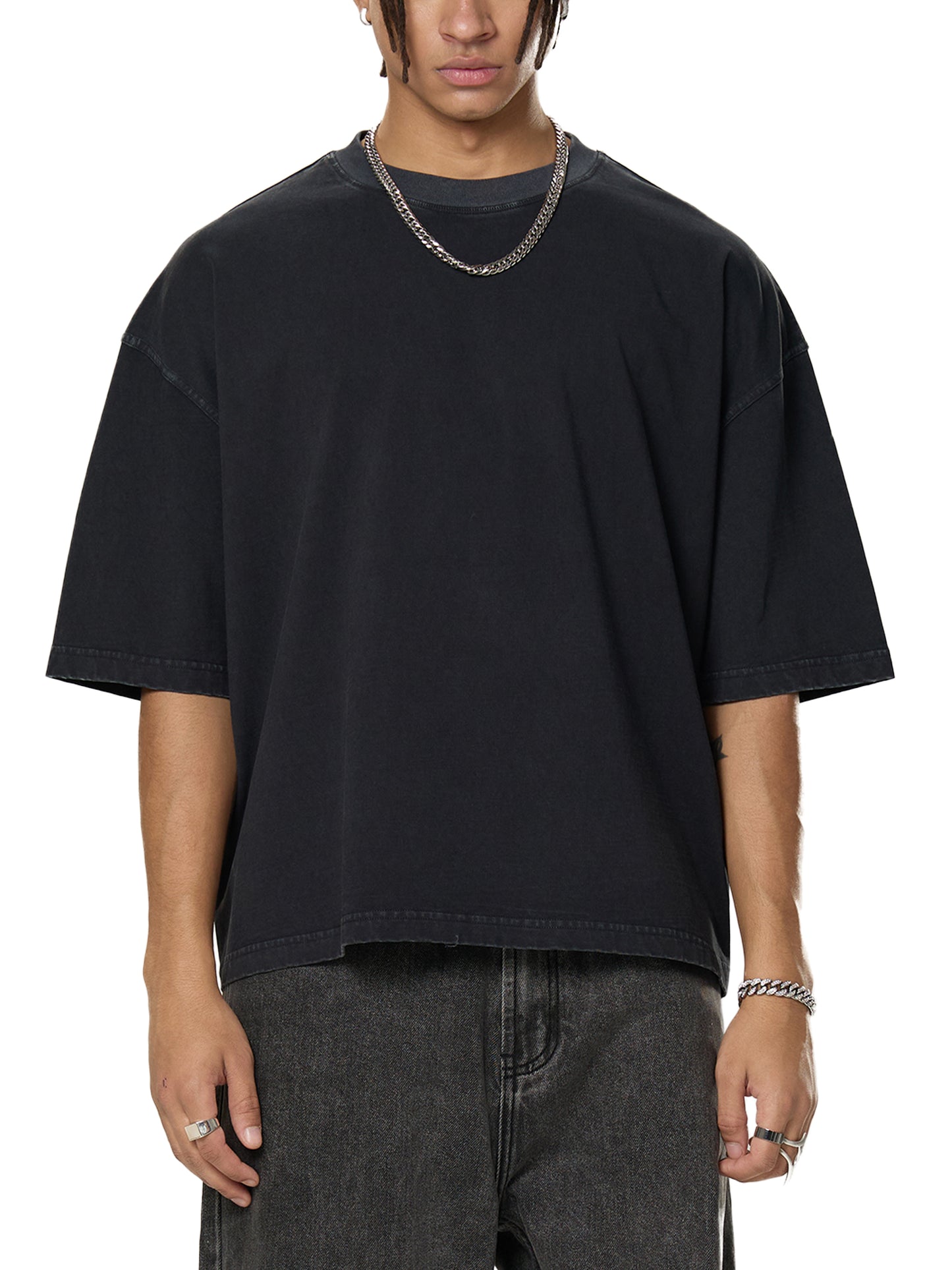 Shirts ,New ,Graphic T-shirt ,444,Boxy T-shirt ,Boxy tee ,T-shirt ,Oversize T-shirt