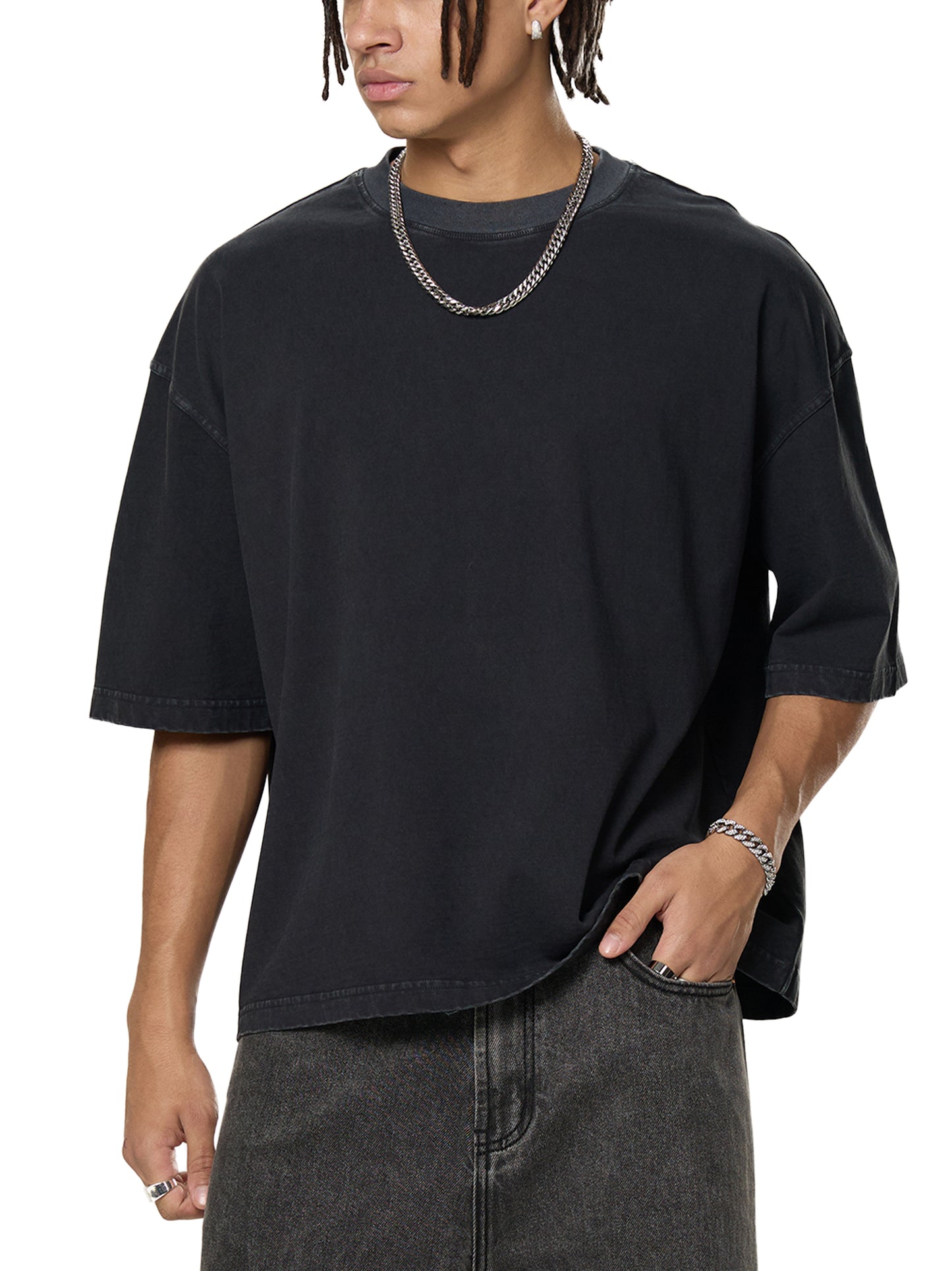 Shirts ,New ,Graphic T-shirt ,444,Boxy T-shirt ,Boxy tee ,T-shirt ,Oversize T-shirt