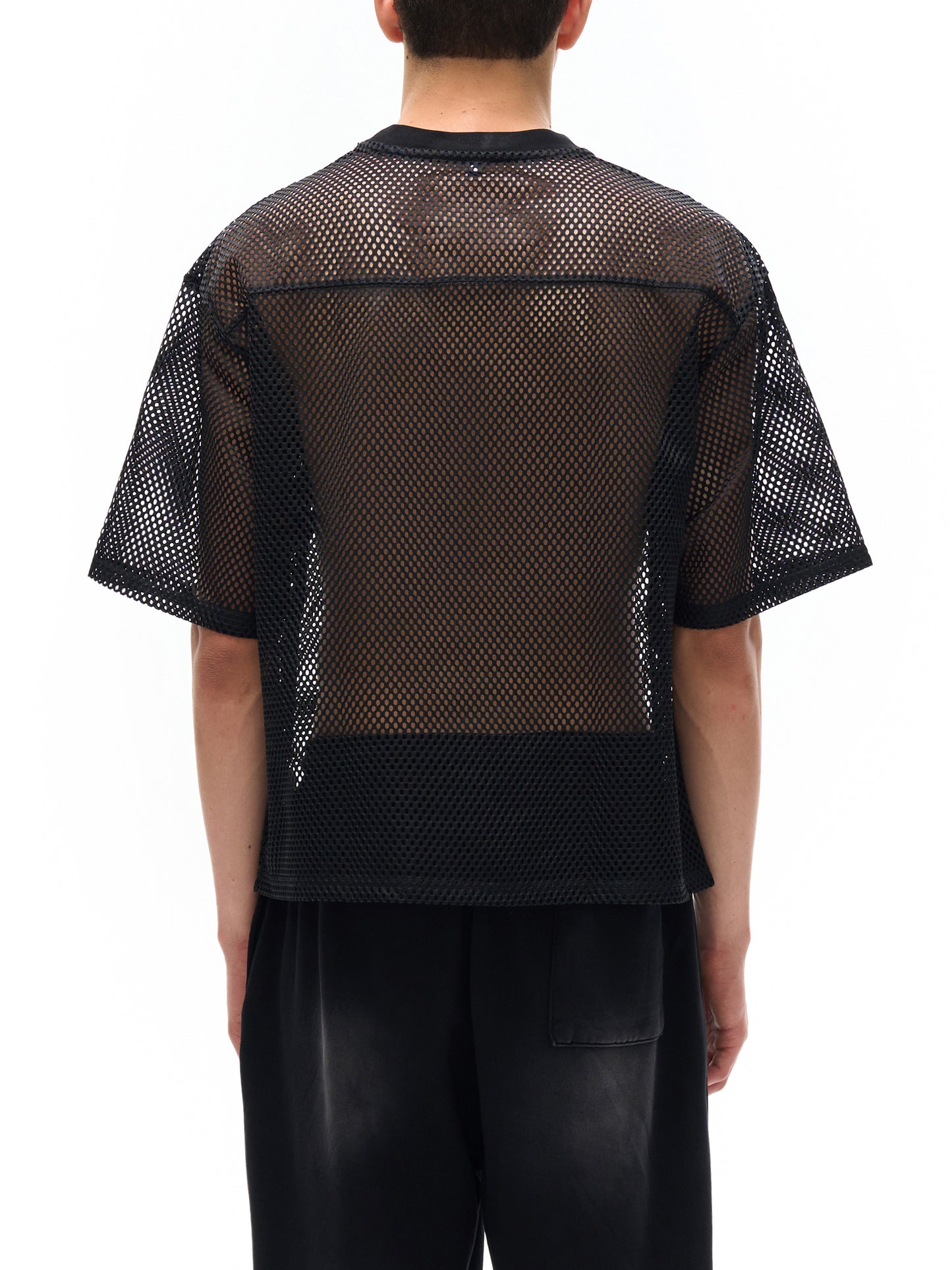 Shirts ,New ,Graphic t-shirt ,Boxy T-shirt ,T-shirt ,Boxy Tee ,Net T-shirt ,Mesh T-shirt