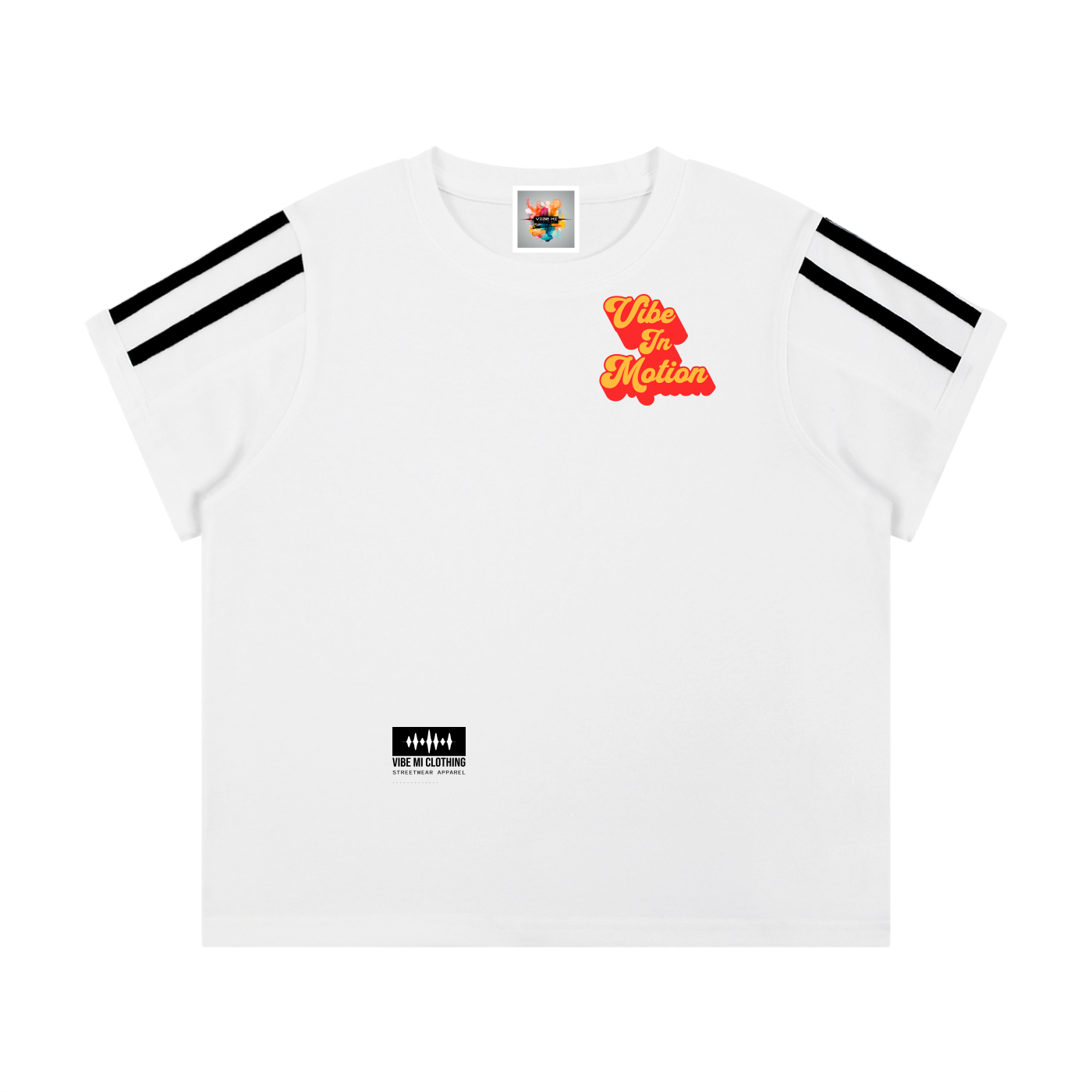 Shirts,Motion,Graphic T-shirt ,Women's T-shirts ,Vibe ,Streetwear ,Stripped shirt