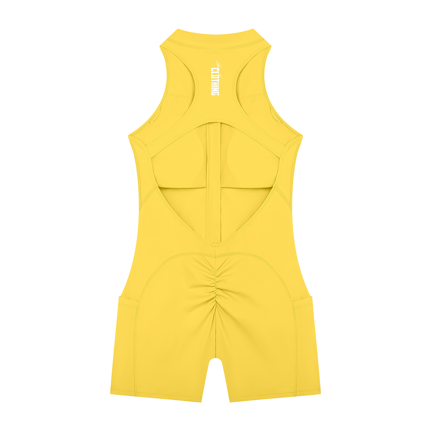 Vibe Mi Clothing Women’s Premium Quarter-Zip Yoga One Piece