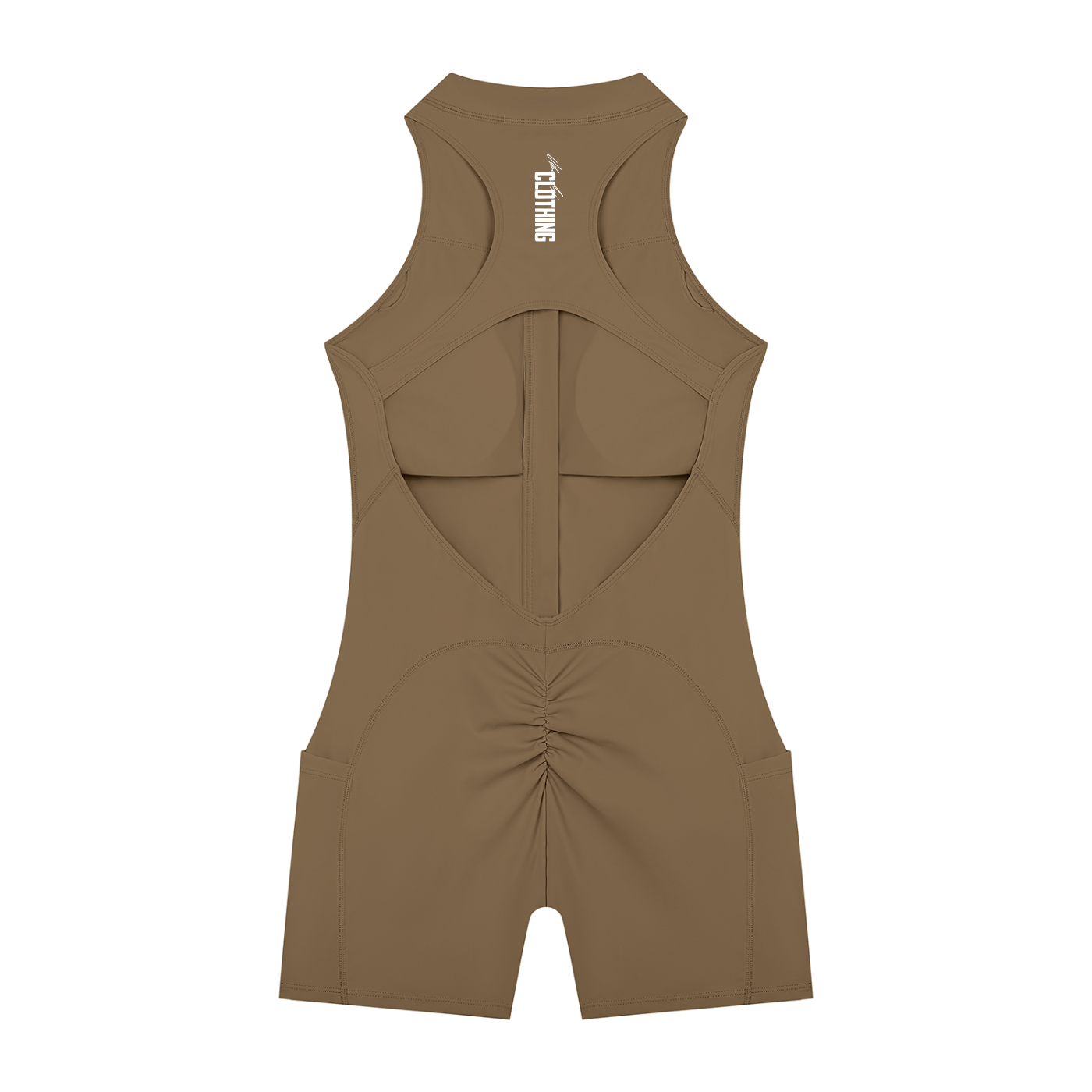 Vibe Mi Clothing Women’s Premium Quarter-Zip Yoga One Piece