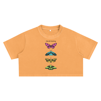 Shirt ,New ,crop top ,graphic t-shirt ,graphic tee ,butterfly t-shirt ,butterfly ,unisex t-shirt 