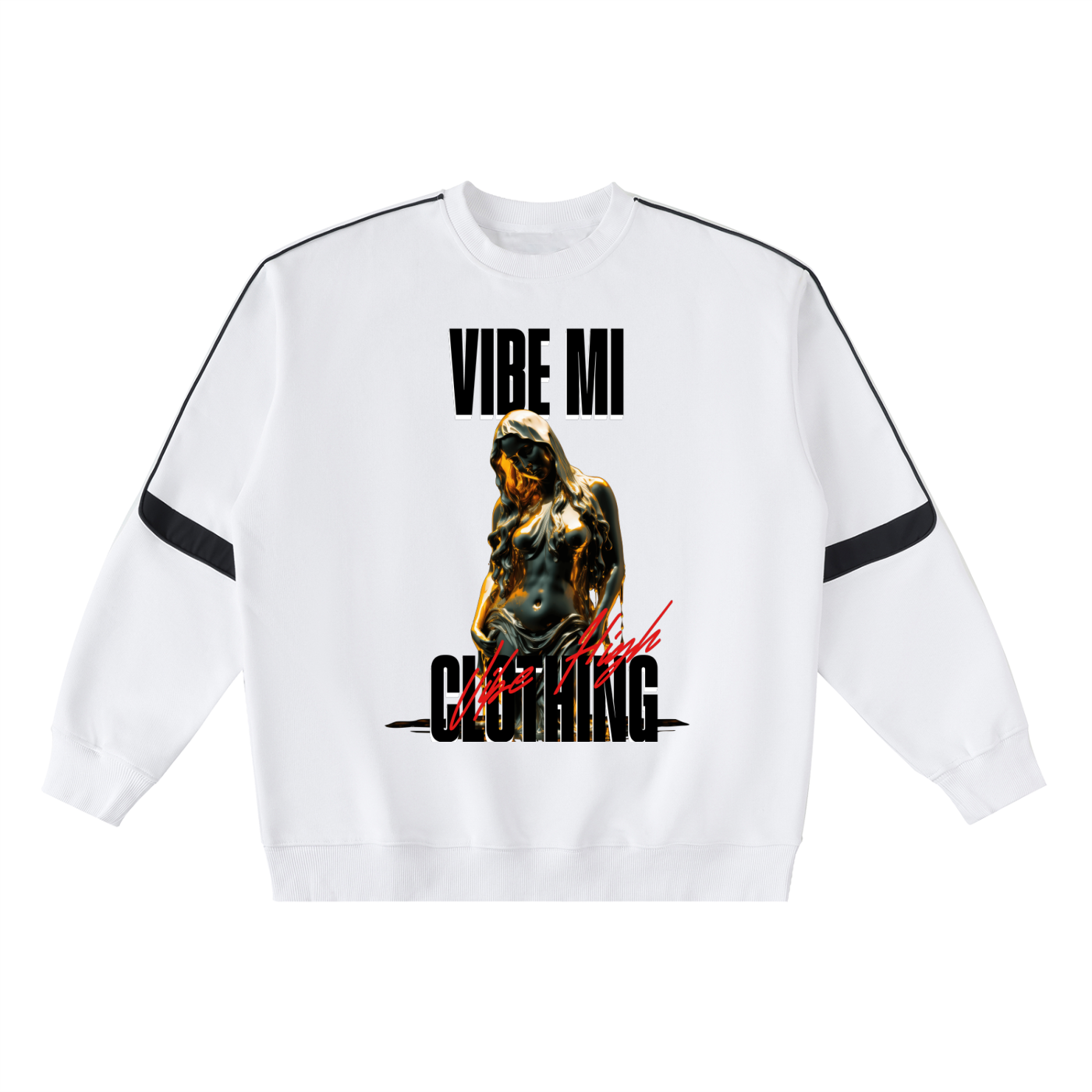 New ,Outerwear ,Graphic sweatshirt ,Men's sweatshirt ,Women's sweatshirt ,Vibe high ,Crew neck sweatshirt ,Long sleeve ,Graphic shirt 