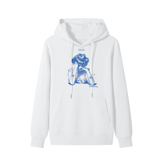 Blue Star ,New ,Outerwear ,Hoodie ,pullover hoodie ,cotton hoodie ,graphic hoodie ,streetwear ,hooded shirt 