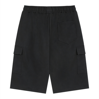 Vibe Mi Clothing Unisex Drawstring Cargo Shorts