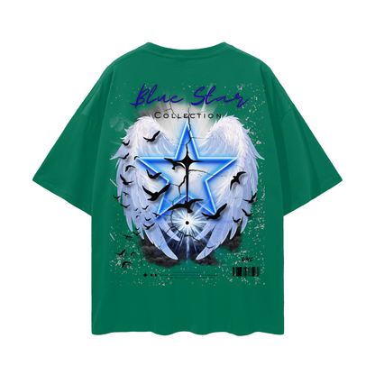 Blue Star ,New ,Shirts ,Oversize t-shirt ,Graphic t-shirt ,streetwear ,t-shirt ,cotton t-shirt ,casual t-shirt ,graphic tee