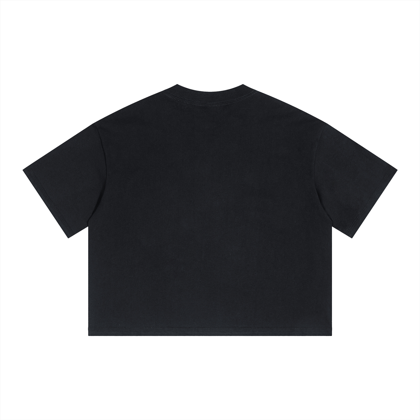 Stay Real Unisex Boxy Drop Shoulder Crop T-Shirt