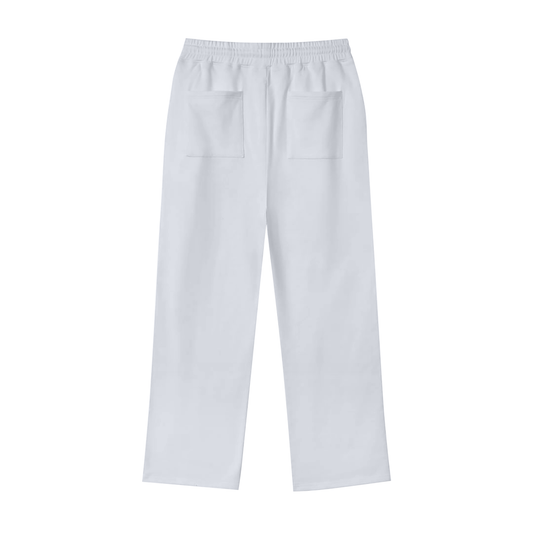 rebirth ,New ,Legwear ,sweatpants ,cotton sweats ,white sweats ,streetwear ,vibe mi clothing ,comfort pants