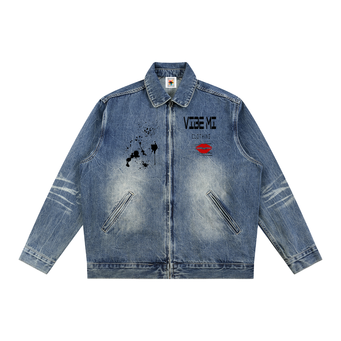 New,Outerwear ,Denim Jacket ,Jean jacket ,Men's jacket ,Women's jacket ,Streetwear ,Graphic Jacket ,Vintage jacket 