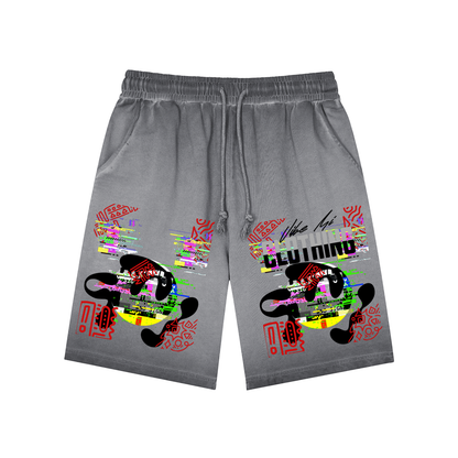 New ,Legwear ,Graphic shorts ,Shorts ,Men's shorts ,Women's shorts ,Streetwear ,90s vibe shorts ,Jogger shorts ,Vintage shorts 