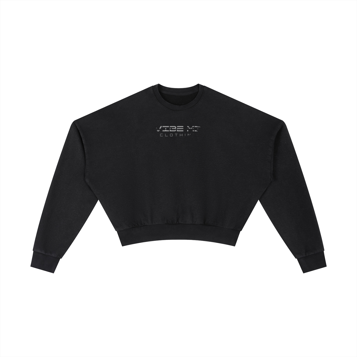 Vibe Mi Clothing Dead End Vintage Washed Cropped Sweatshirt