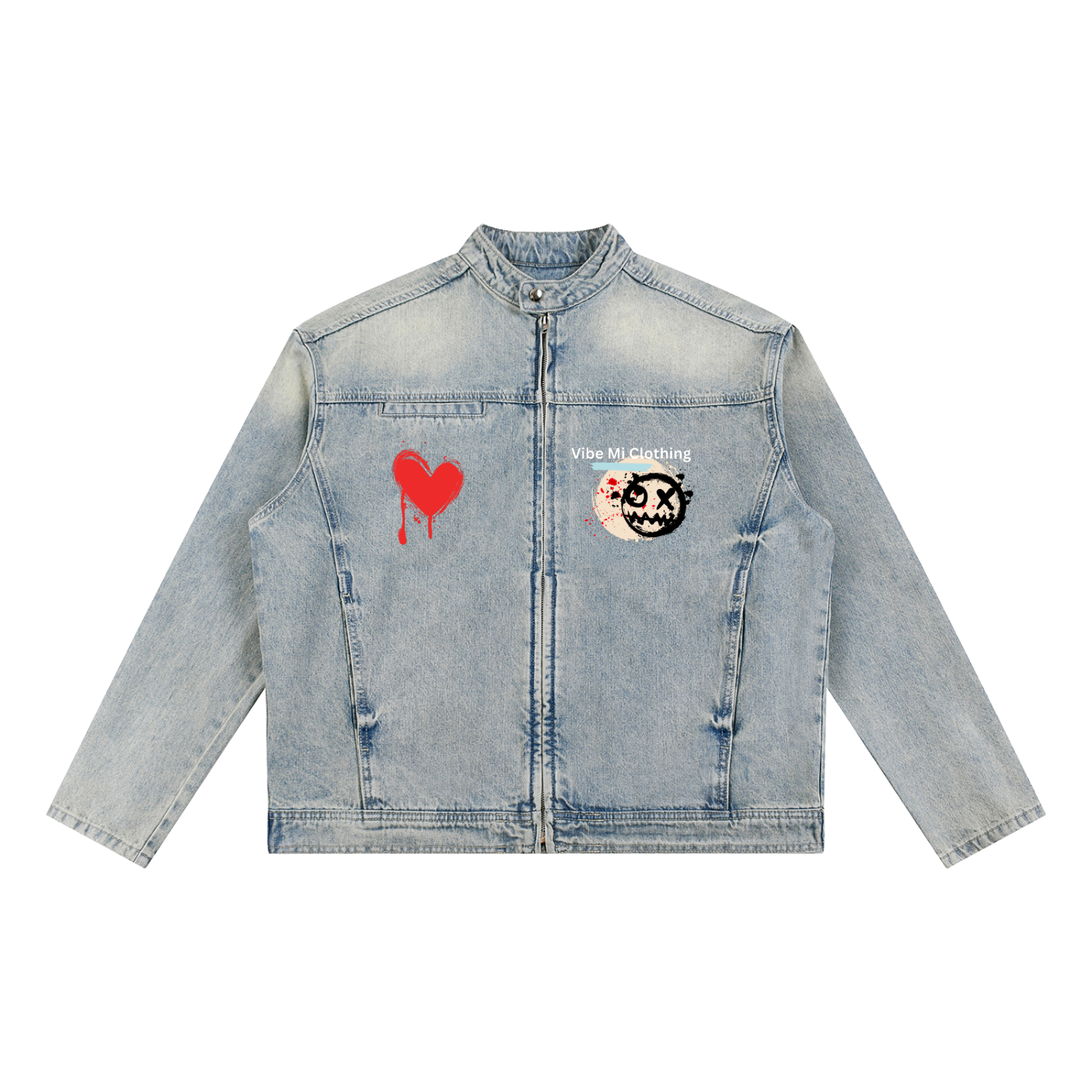 New ,Outerwear ,Denim Jacket ,Jacket,Men's jacket ,Women's jacket ,Graphic denim,Zip up jacket ,Streetwear ,Vintage jacket 