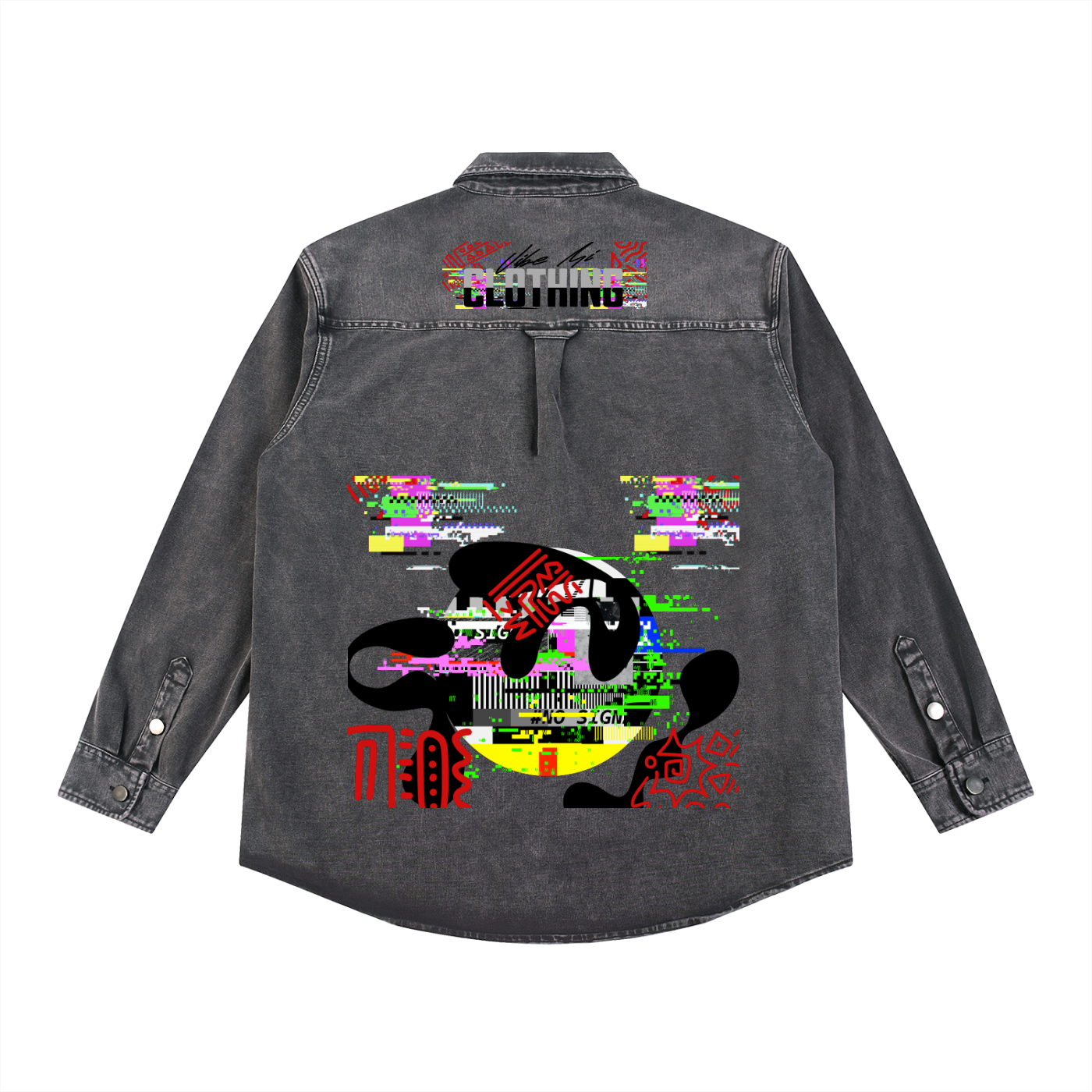 New ,Outerwear ,Button up jacket ,Graphic jacket ,Streetwear ,Men's jacket ,Women's jacket ,Oversized jacket ,Vintage jacket ,90s era jacket 
