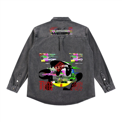 New ,Outerwear ,Button up jacket ,Graphic jacket ,Streetwear ,Men's jacket ,Women's jacket ,Oversized jacket ,Vintage jacket ,90s era jacket 