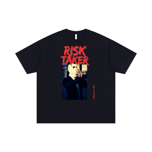 New ,Shirts,Vibe,Oversized T-shirt ,Graphic t-shirt,Graphic tee,Cotton tee ,Risk taker,Black tshirt ,White T-shirt 