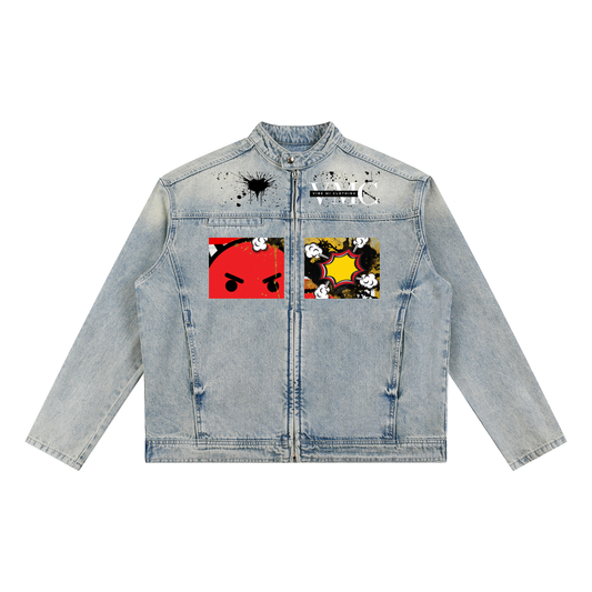 New,Outerwear ,Jacket ,Men's jacket ,Women's jacket ,Denim Jacket ,Fashion trend,Streetwear ,Zip up jacket ,Graphic jacket 