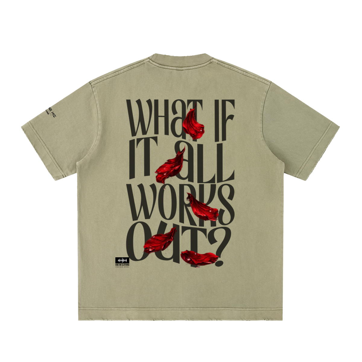 Breaking News Heavyweight Vintage Washed Frayed T-Shirt