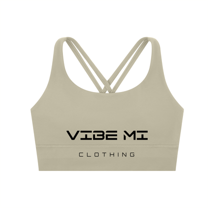 Vibe Mi Strappy Criss-Cross Sports Bra
