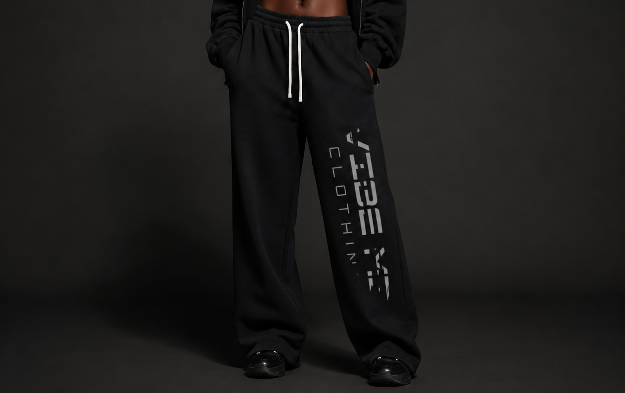 Vibe Mi Clothing Dead End Vintage Washed Drawstring Sweatpants