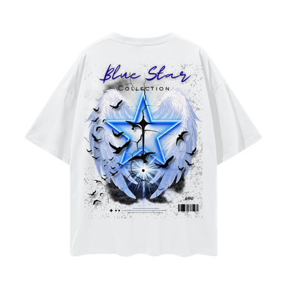 Blue Star ,New ,Shirts ,Oversize t-shirt ,Graphic t-shirt ,streetwear ,t-shirt ,cotton t-shirt ,casual t-shirt ,graphic tee