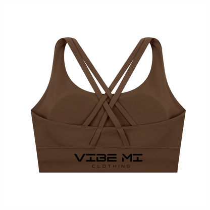 Vibe Mi Strappy Criss-Cross Sports Bra