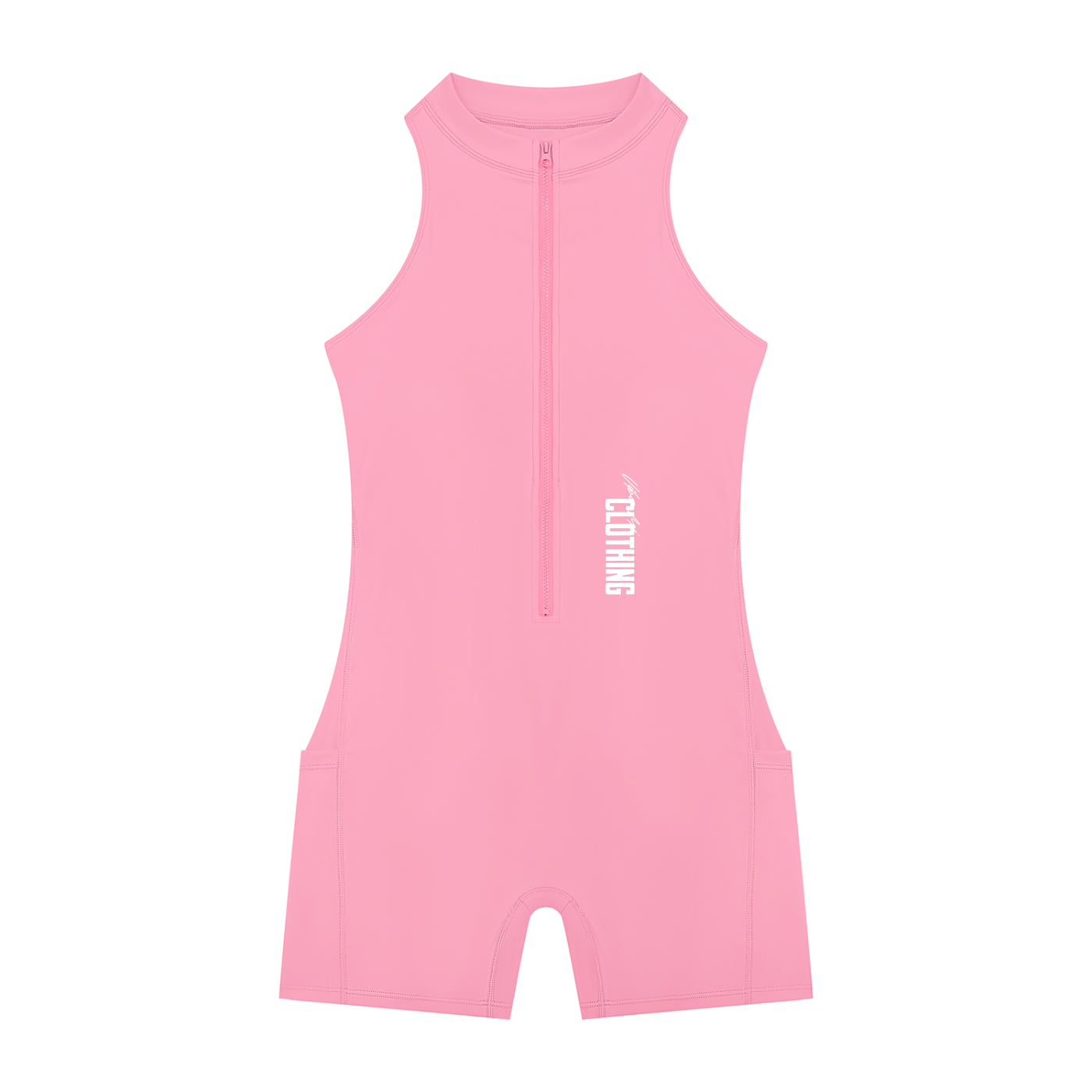 Vibe Mi Clothing Women’s Premium Quarter-Zip Yoga One Piece