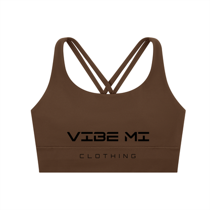 Vibe Mi Strappy Criss-Cross Sports Bra