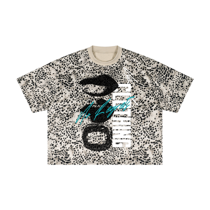New,Shirts,Leopard print ,No Regrets ,Vibe,Streetwear ,Boxy T-shirt ,Graphic tee ,Lips t-shirt ,Crazy print shirt 