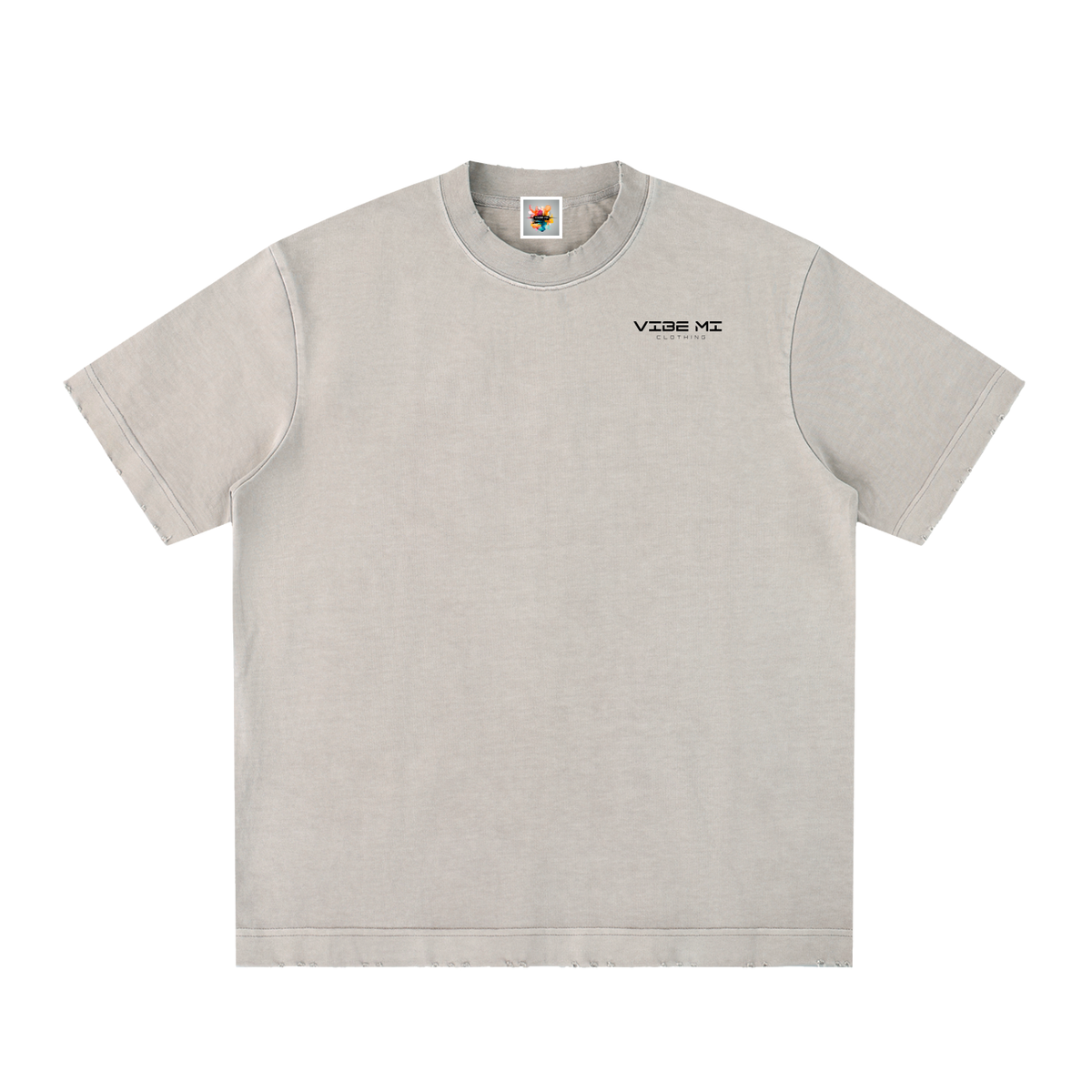 Broken Dreams Heavyweight Vintage Washed Frayed T-Shirt