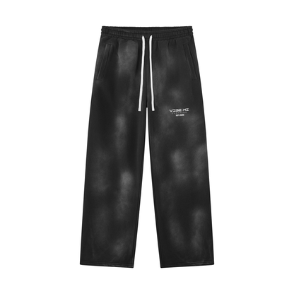 Vibe Mi Clothing Sunfade Wide Leg Fleece Sweatpants