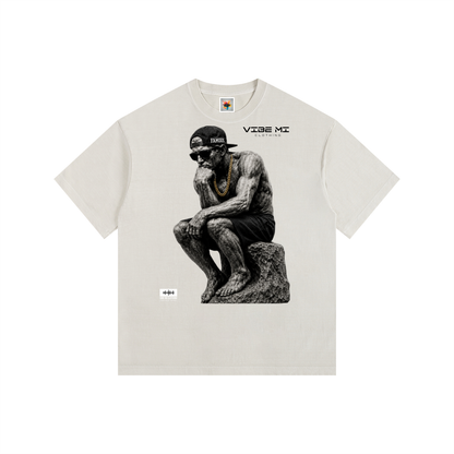 New ,Shirts,Thinker,Men's T-shirt ,Women's T-shirt ,Vintage T-shirt ,Fashion ,The thinker ,Famous thinker,Vibe Mi Clothing 