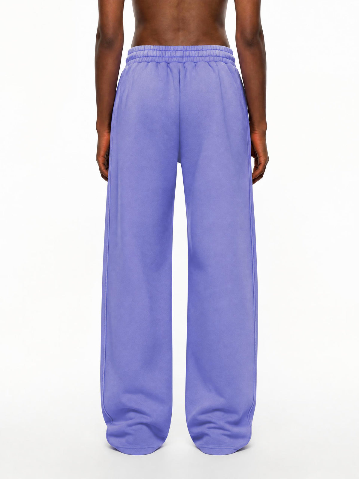 A Vibe Unisex Vintage Wash Barrel Leg Fleece Sweatpants
