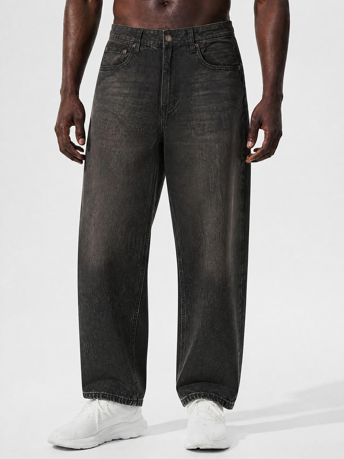 Mi Vibe Vintage Wash Heavyweight Denim Jeans