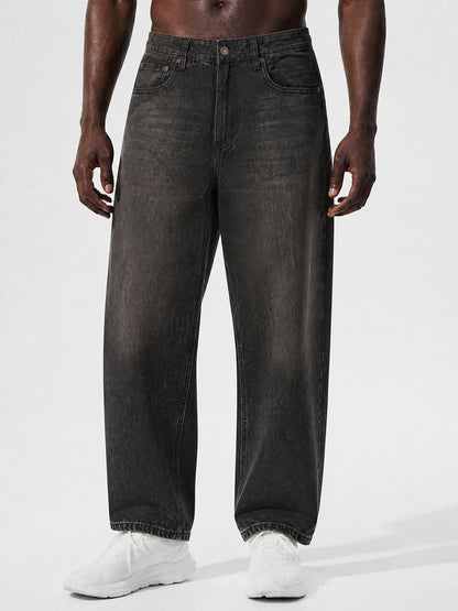 Mi Vibe Vintage Wash Heavyweight Denim Jeans
