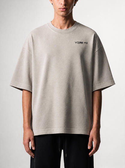 Broken Dreams Heavyweight Vintage Washed Frayed T-Shirt