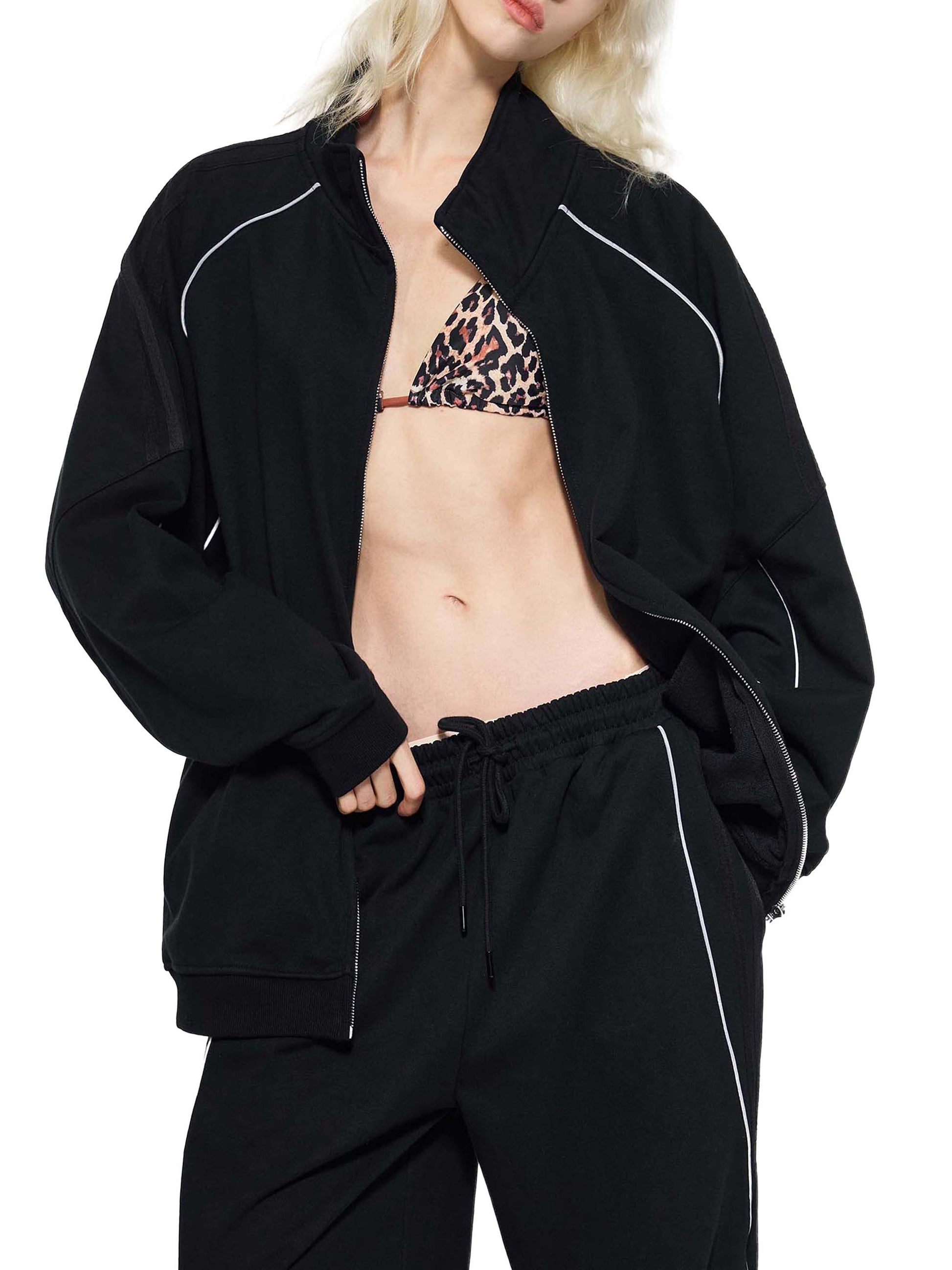 New ,Outerwear ,Zip up jacket ,athleisure ,men's jacket ,women's jacket ,streetwear 